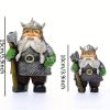 1pc Viking Victor Norse Gnome Statue, Viking Garden Gnome Figurines With Axe, Dwarf Ornaments For Indoor Outdoor Home Yard